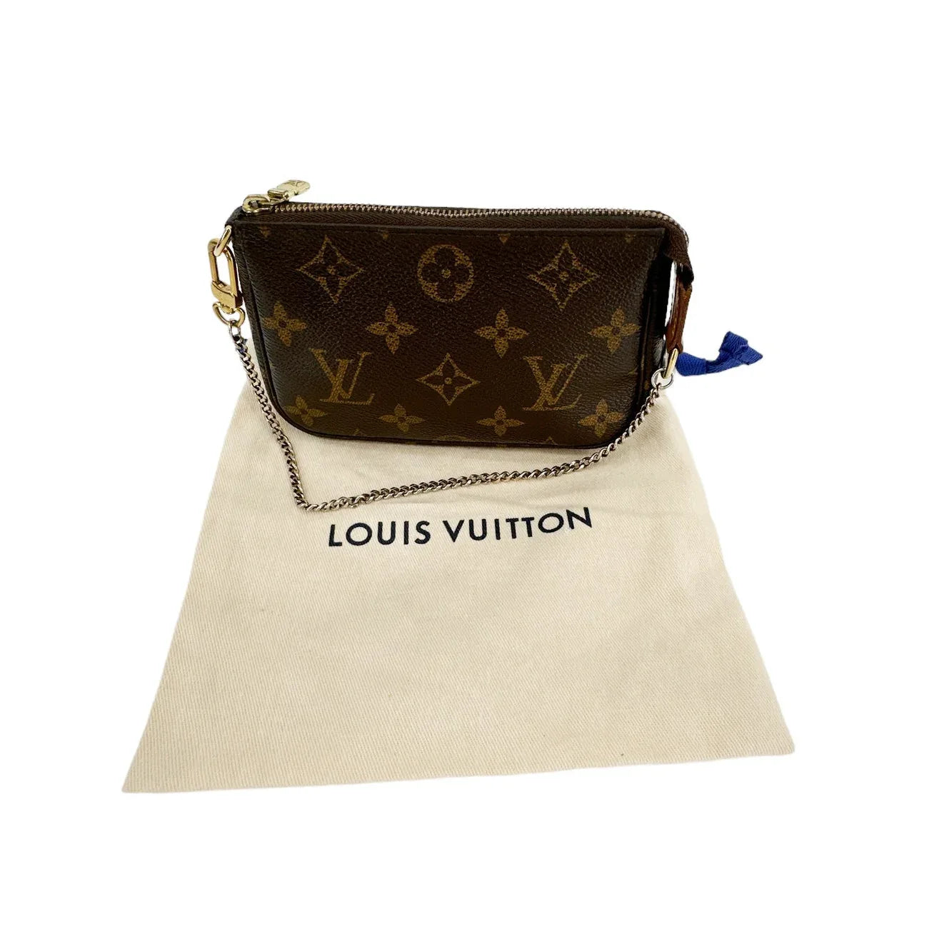 LOUIS VUITTON Pochette Accessoires Monogram Canvas Mini - flyKAMP