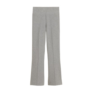 J.CREW New Delaney Kickout Sweater Pant in Heather Ash XST