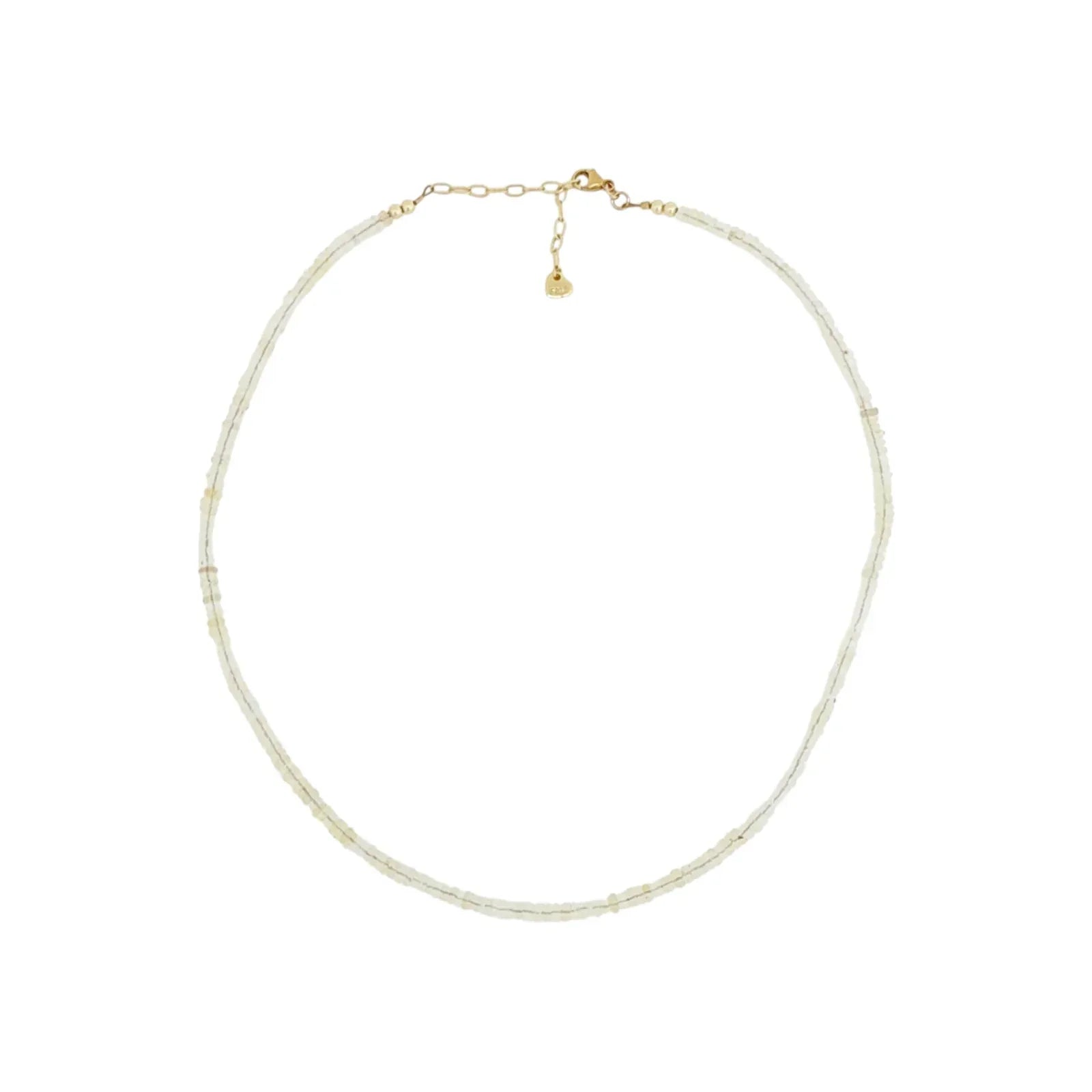 THE SILVER WREN Ethiopian Opal Beaded Necklace - flyKAMP