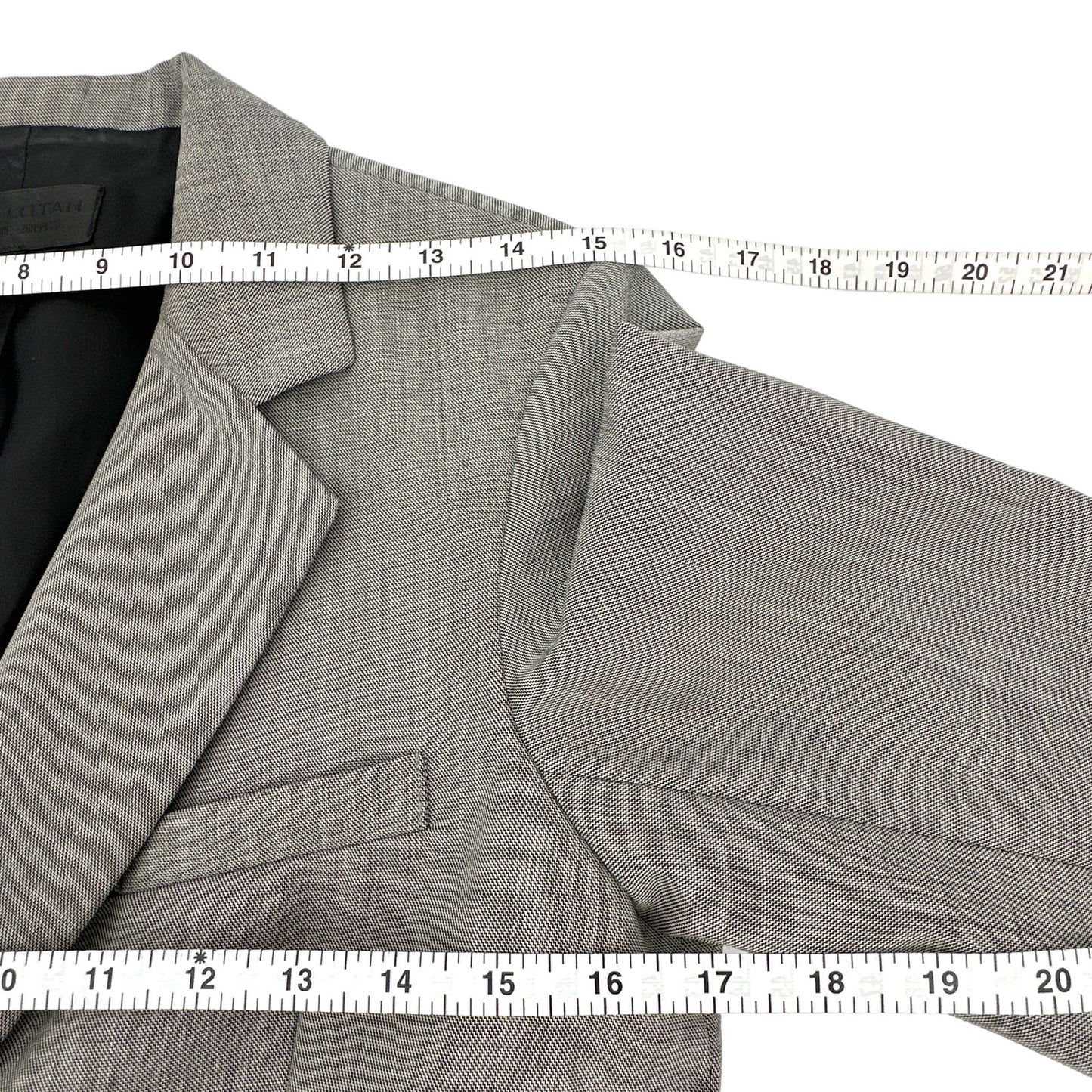 NILI LOTAN Jefferson Jacket Blazer in Grey 8