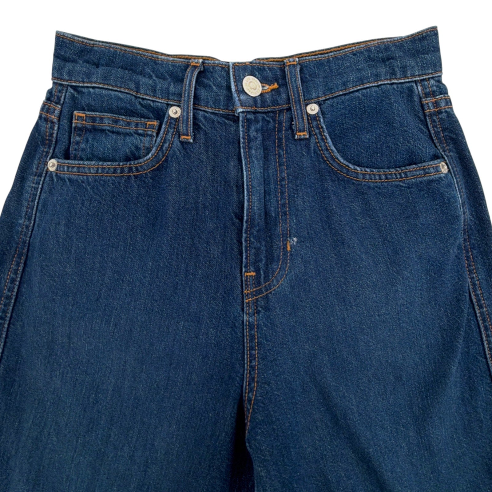 VERONICA BEARD Taylor Relaxed Wide Leg High Rise in Bright Blue 24 Veronica Beard