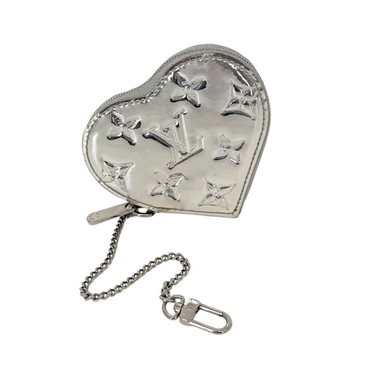 LOUIS VUITTON Heart Coin Purse Monogram Mirror