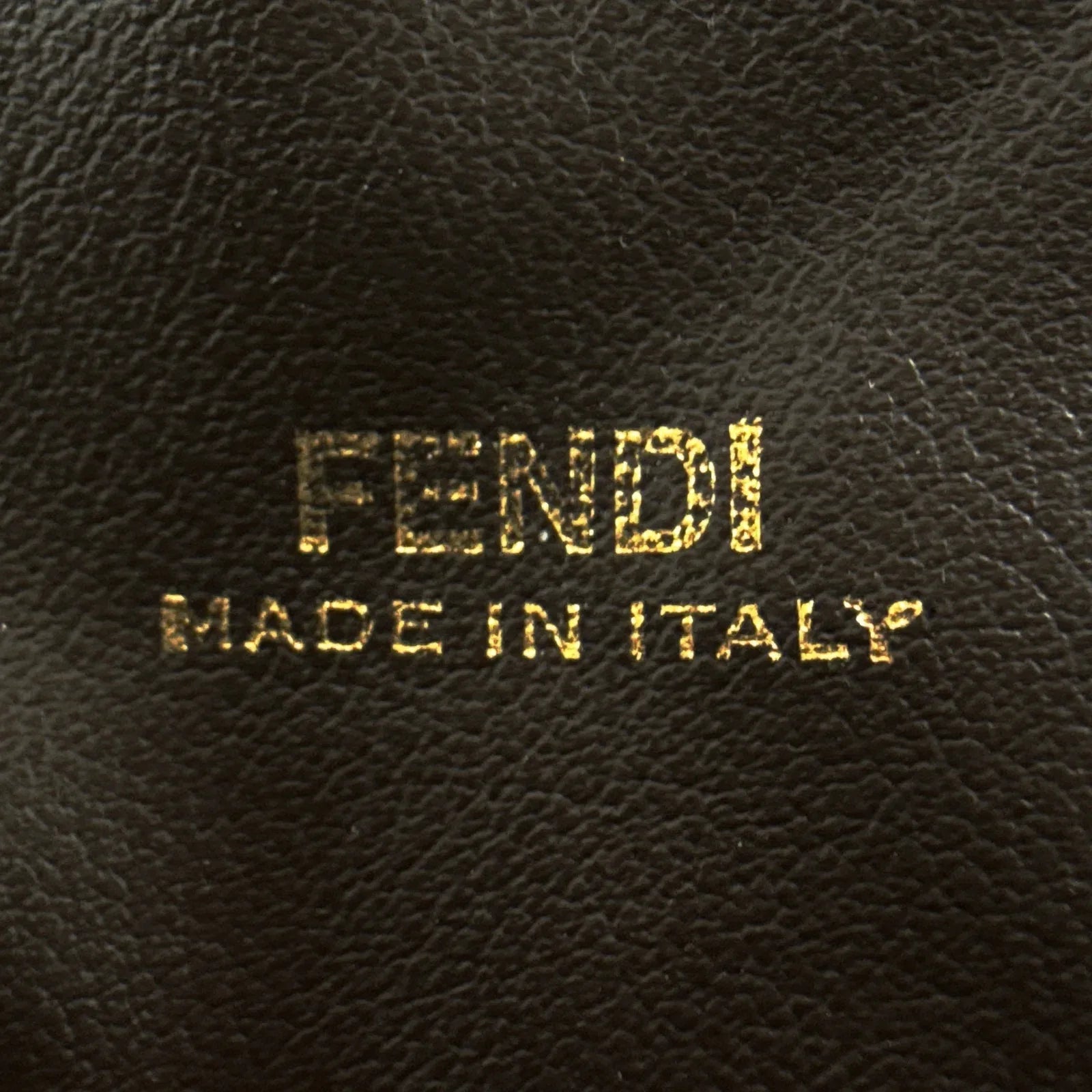 FENDI FF 1974 Cosmetic Pouch Zucca Embossed Terry Cloth - flyKAMP