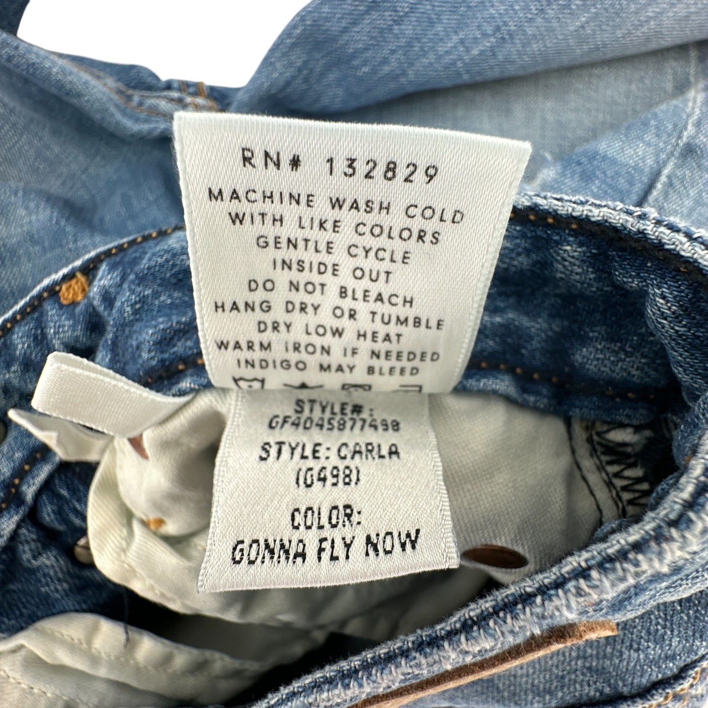 GRLFRND Carla Super High-Rise Bell Jeans 24