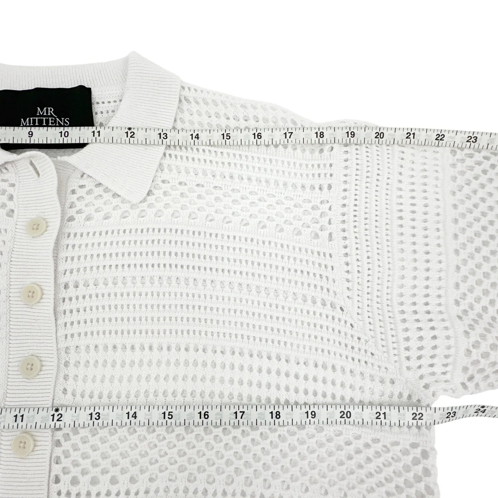 I LOVE MR. MITTENS Thilda Crochet Polo XS/S - flyKAMP