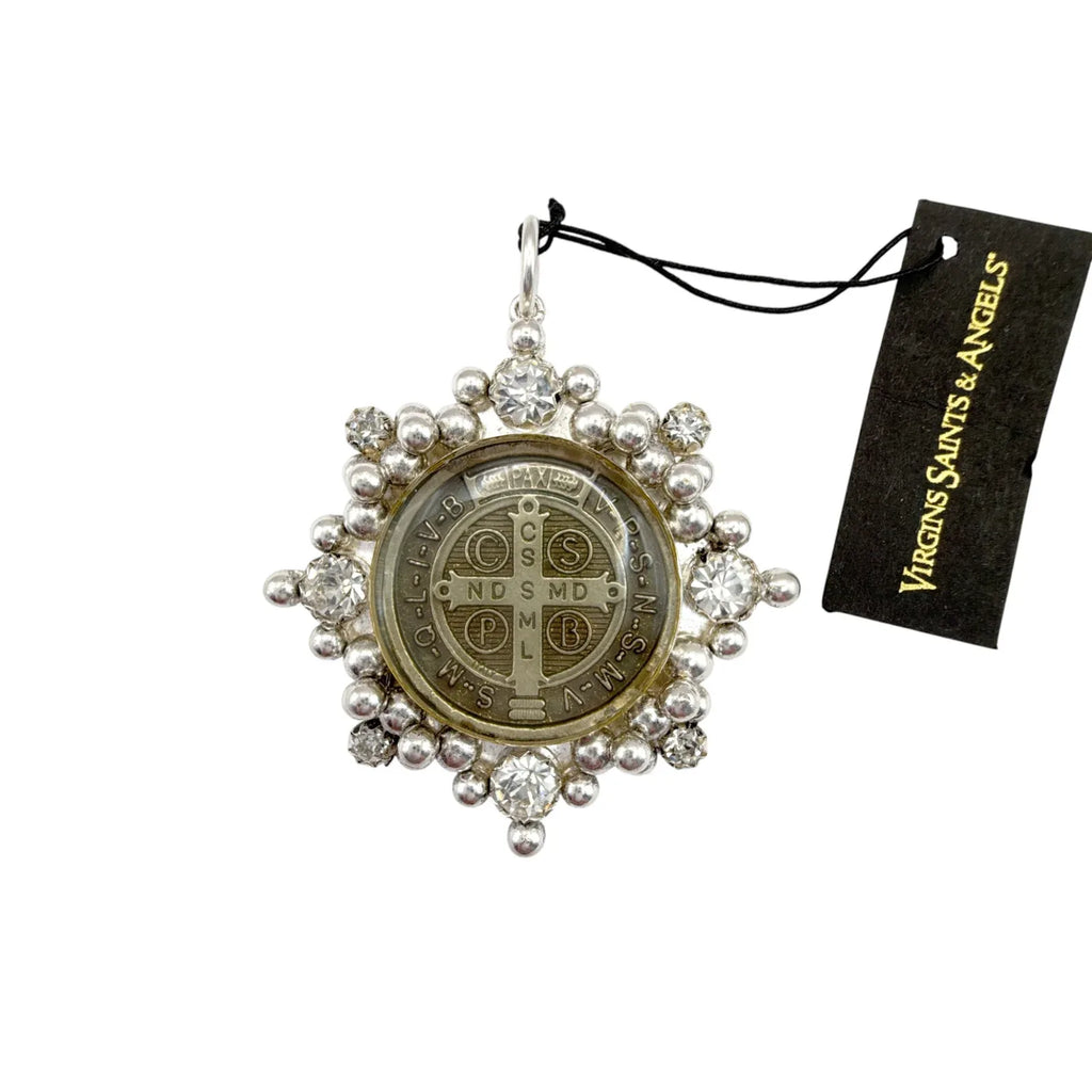 VIRGINS SAINTS & ANGELS VSA Cloister San Benito Charm in Silver - flyKAMP