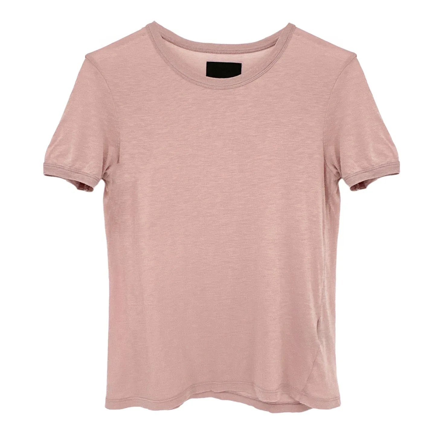 RtA Quinton Ringer Tee Shirt in Blush S - flyKAMP