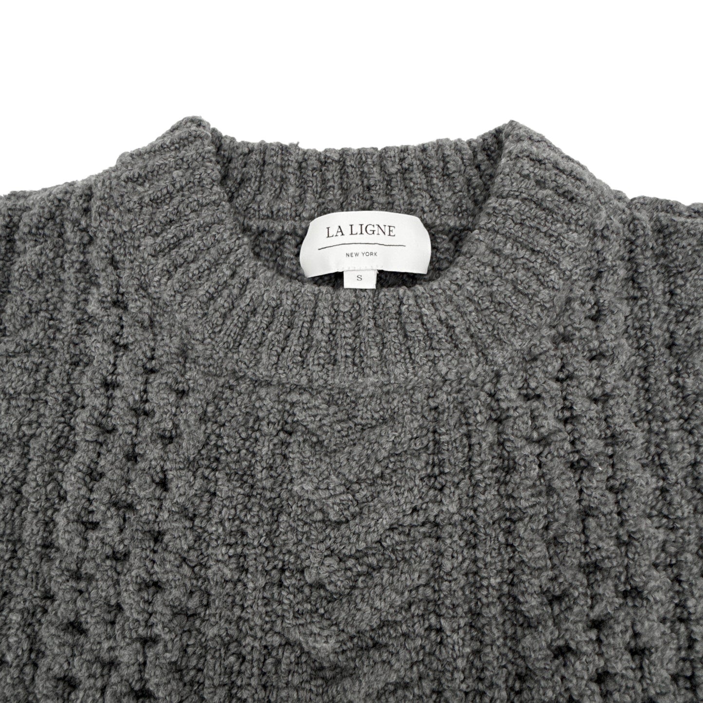 LA LIGNE Allan Sweater in Grey S