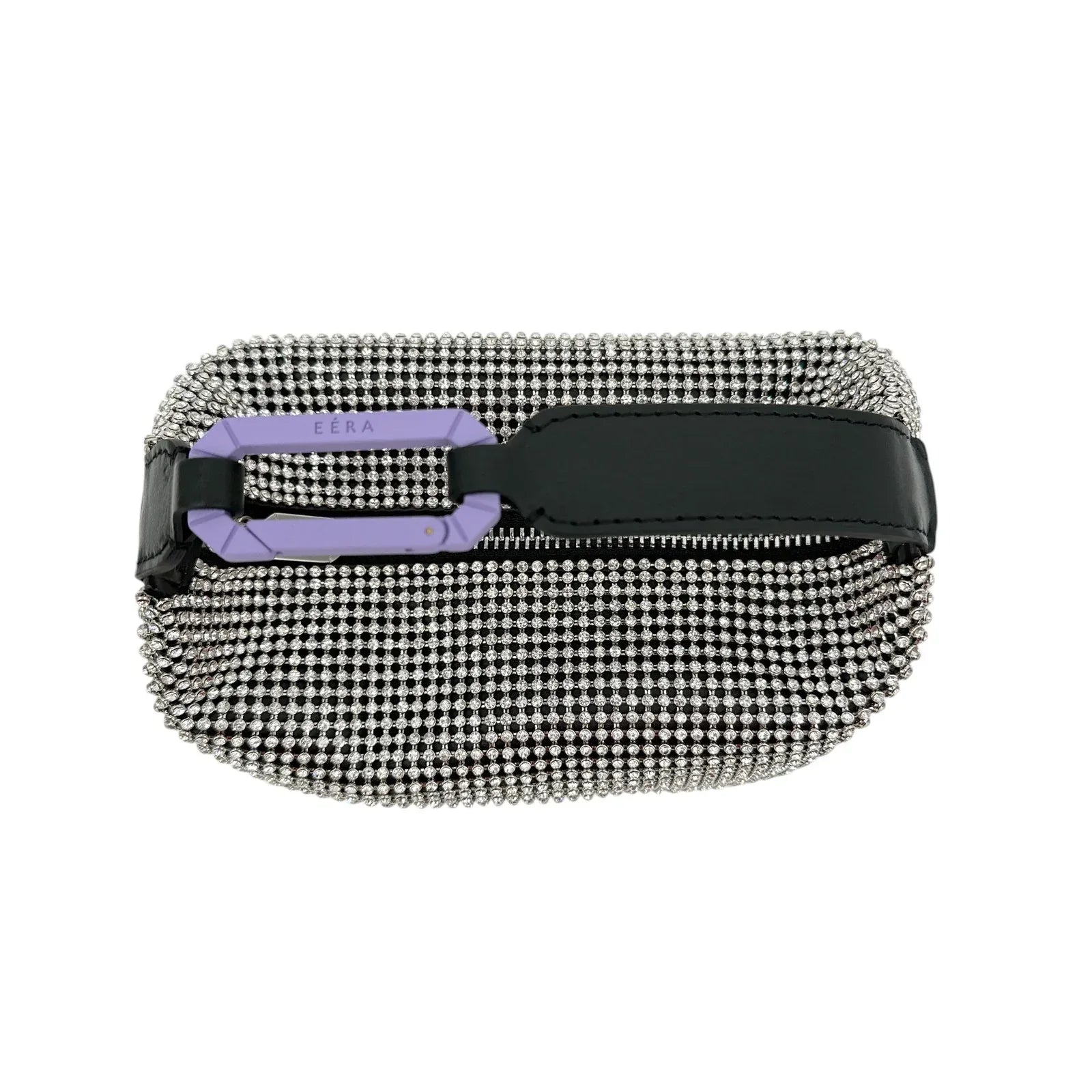 EERA Moon Bag Crystal Mesh with Lilac Snap Hook - flyKAMP