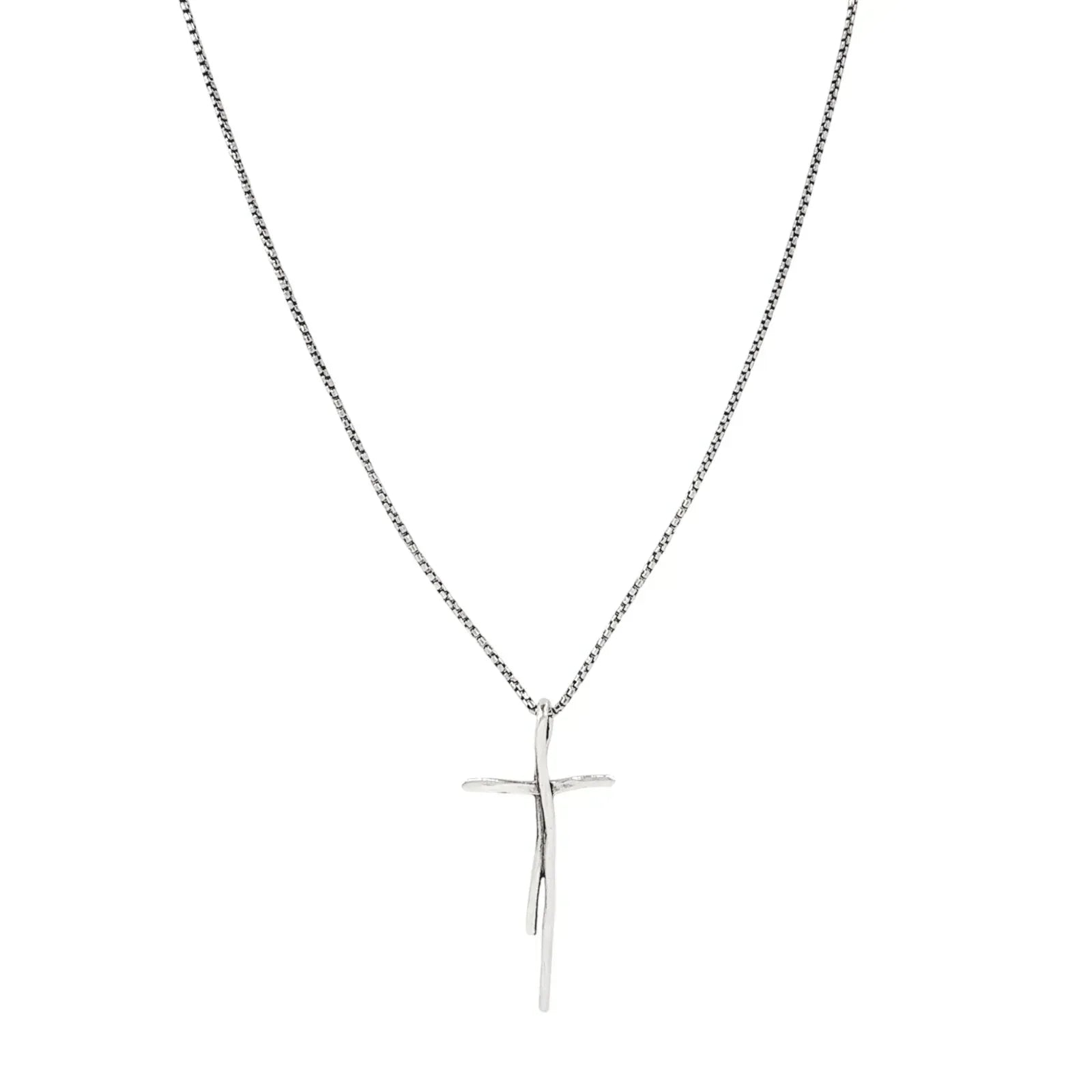 SILPADA Organic Cross Pendant Necklace - flyKAMP