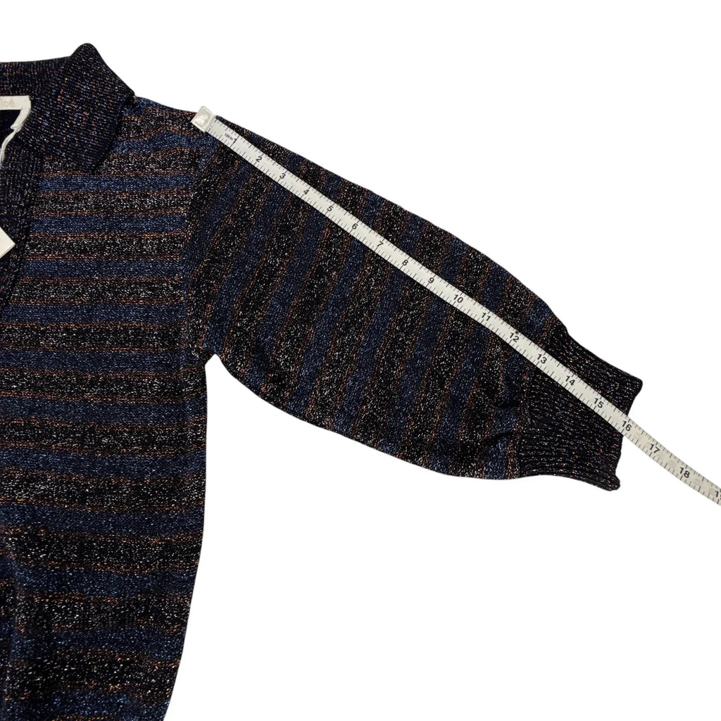 CHLOE Lurex Polo Sweater M - flyKAMP