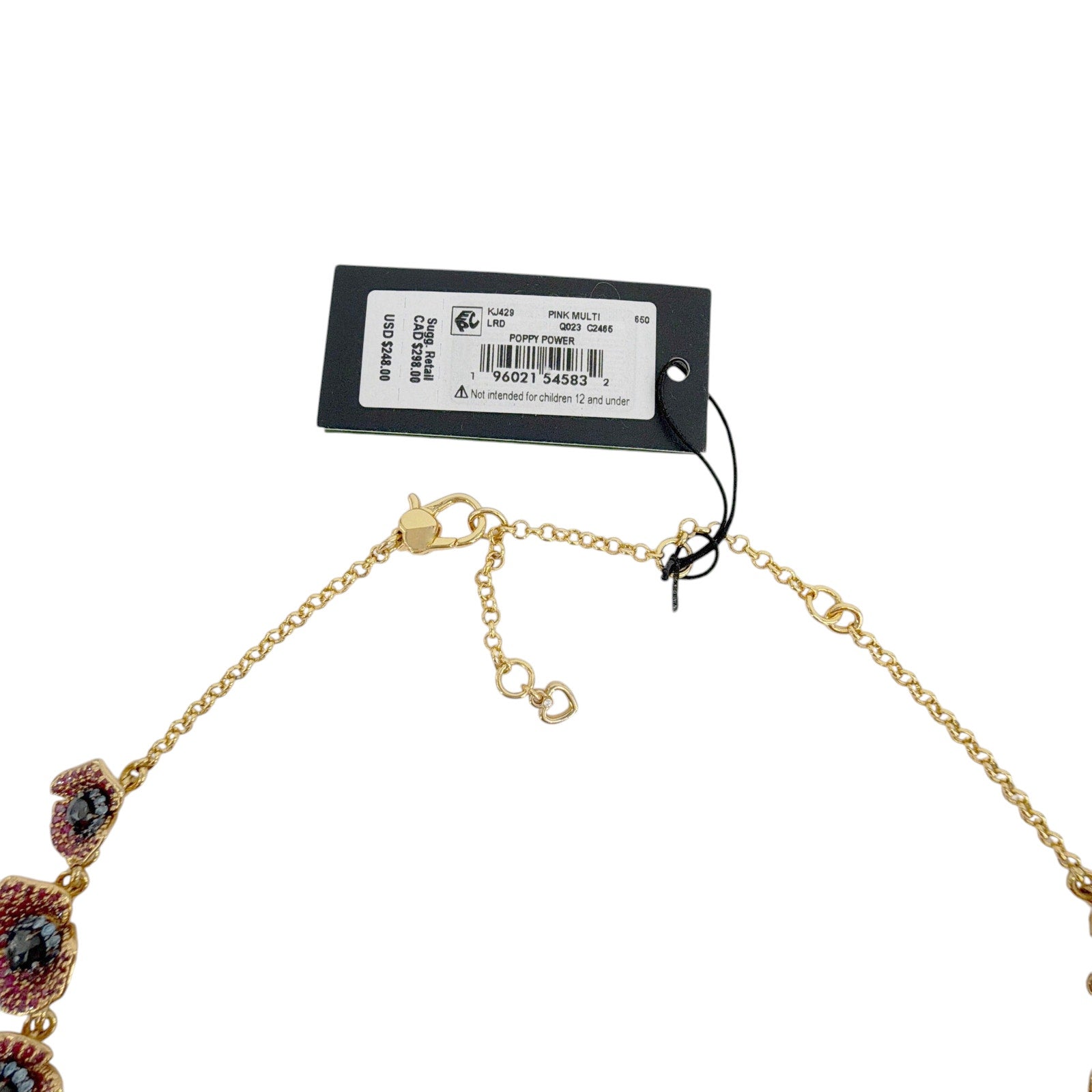KATE SPADE New York Poppy Power Statement Necklace Kate Spade New York