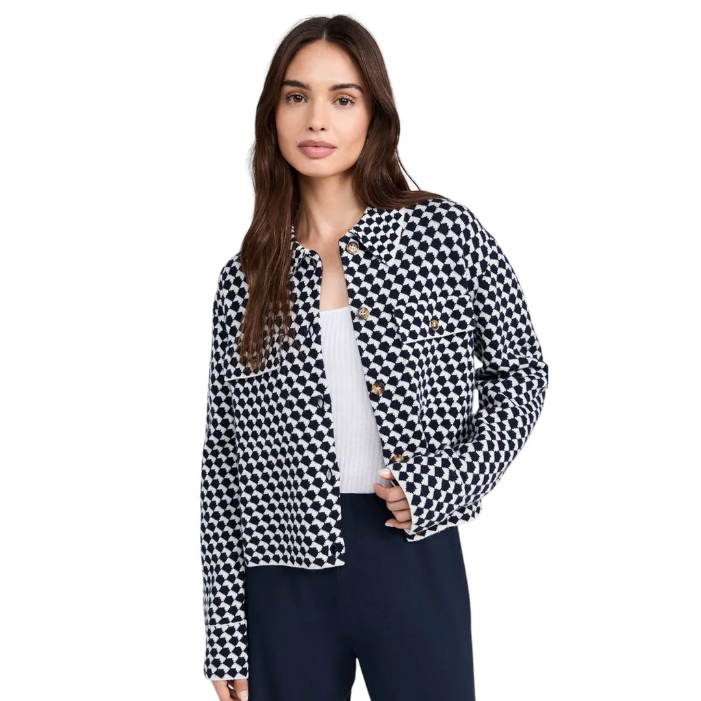 LA LIGNE Patterned Cropped Jane Jacket S - flyKAMP