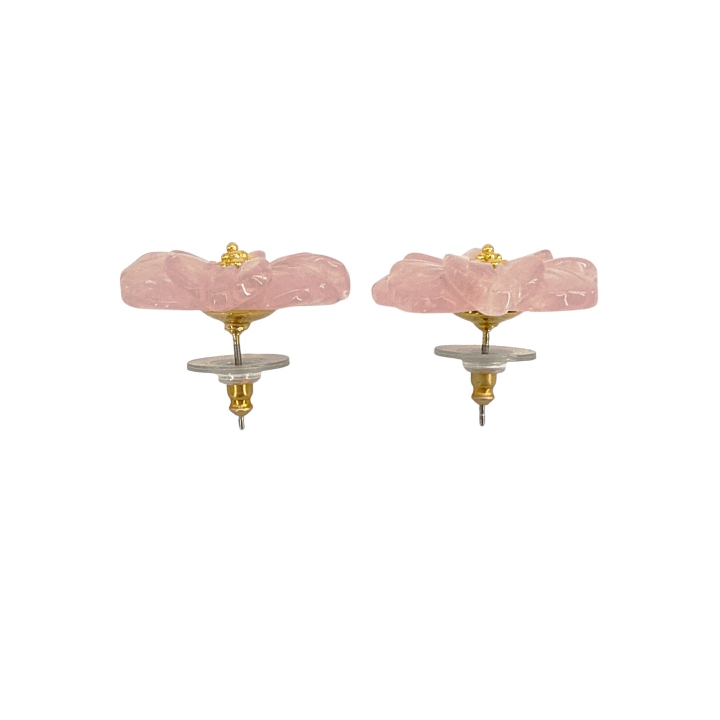 JENNIFER BEHR Wynne Earrings in Rose Quartz