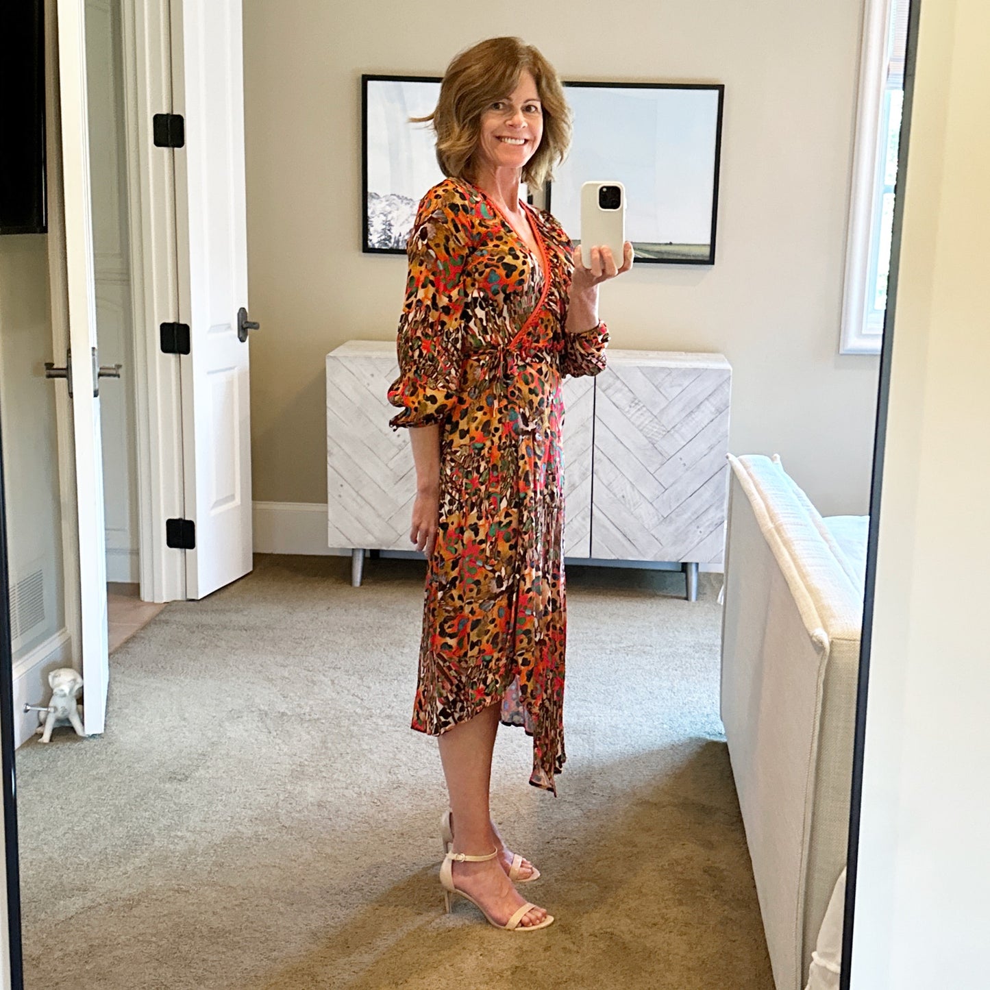 ANTHROPOLOGIE x BL-NK Jenny Maxi Wrap Dress XS