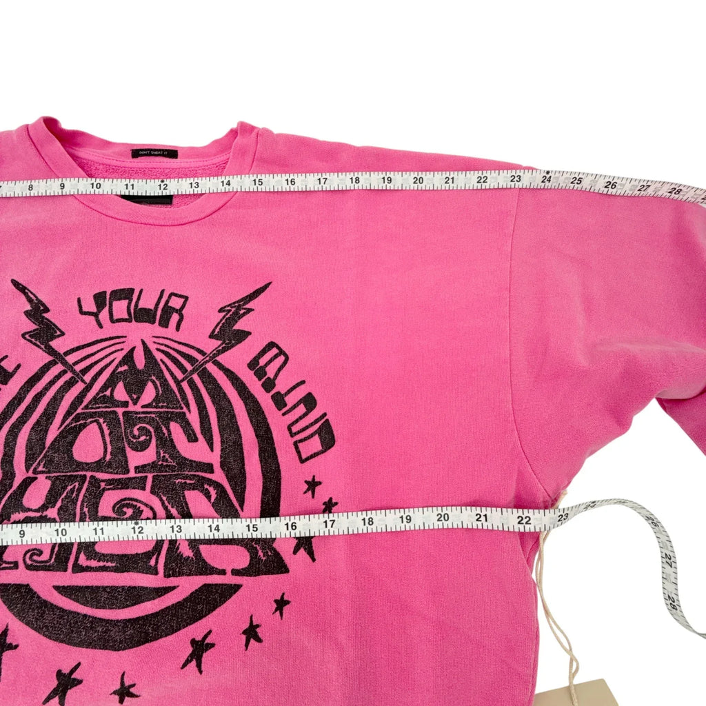 MOTHER The Drop Square Sweatshirt Mind Your Mother S - flyKAMP