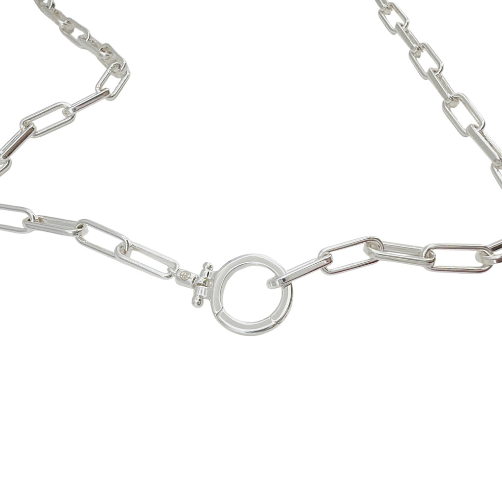 GORJANA Parker Necklace 18" in Silver Gorjana