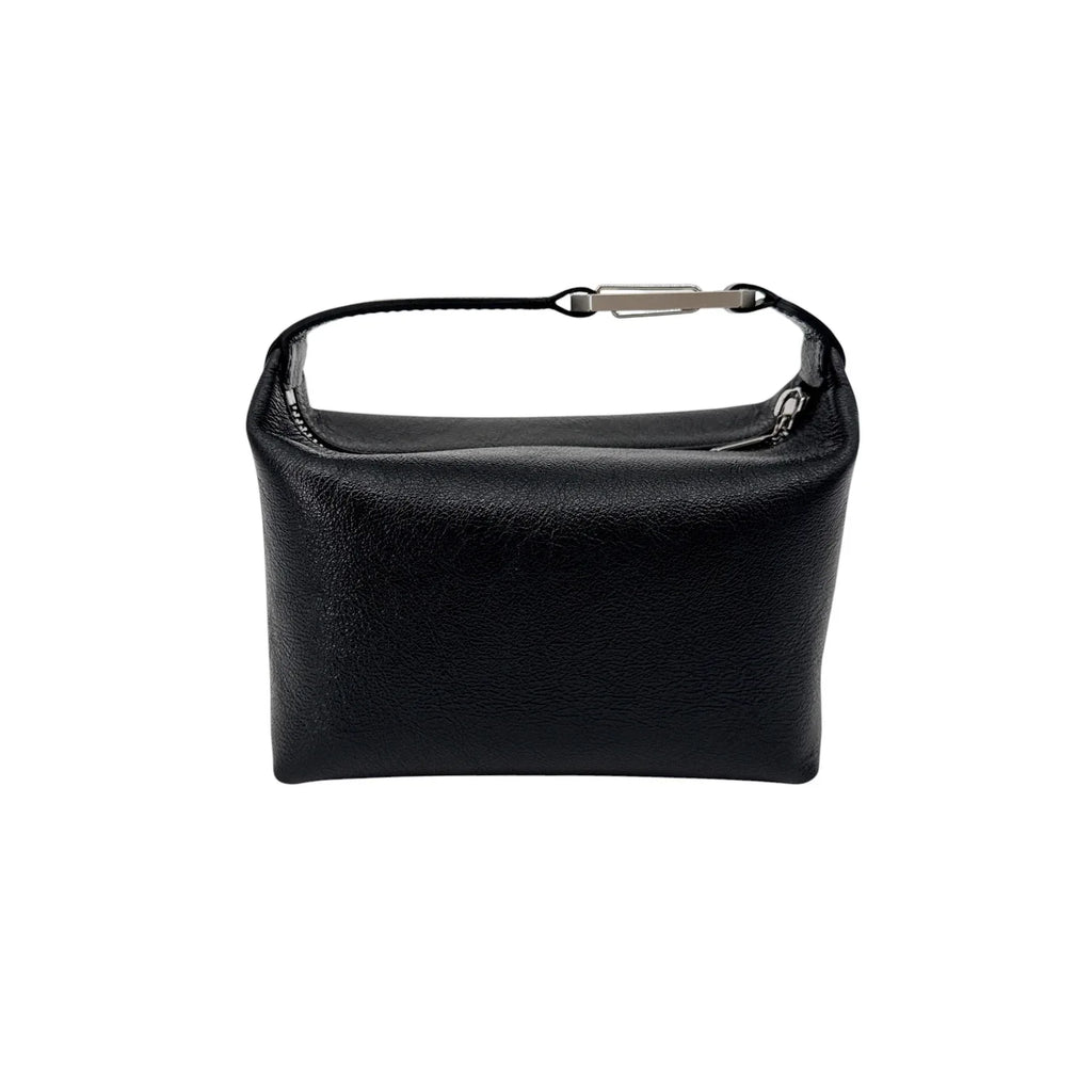 EERA Moon Bag Laminated Leather in Black - flyKAMP