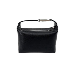 EERA Moon Bag Laminated Leather in Black
