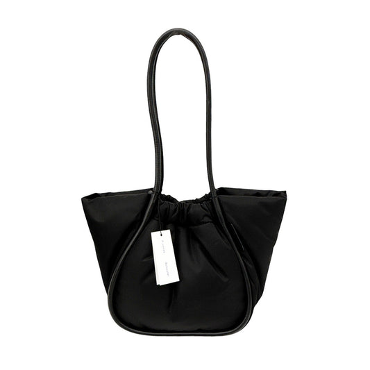 PROENZA SCHOULER Large Ruched Tote in Puffy Nylon in Black