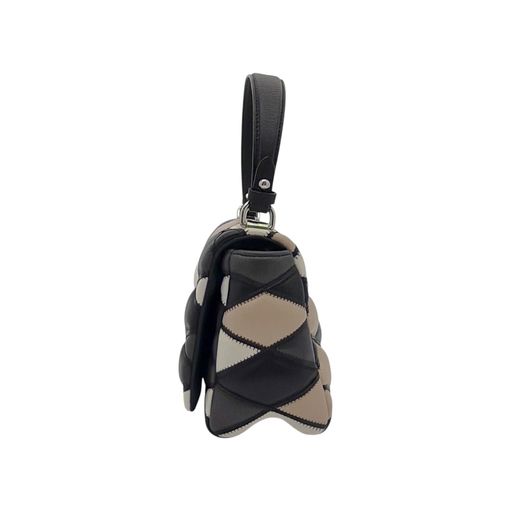 LOUIS VUITTON Leather GO-14 PM Patchwork Malletage Pattern Louis Vuitton