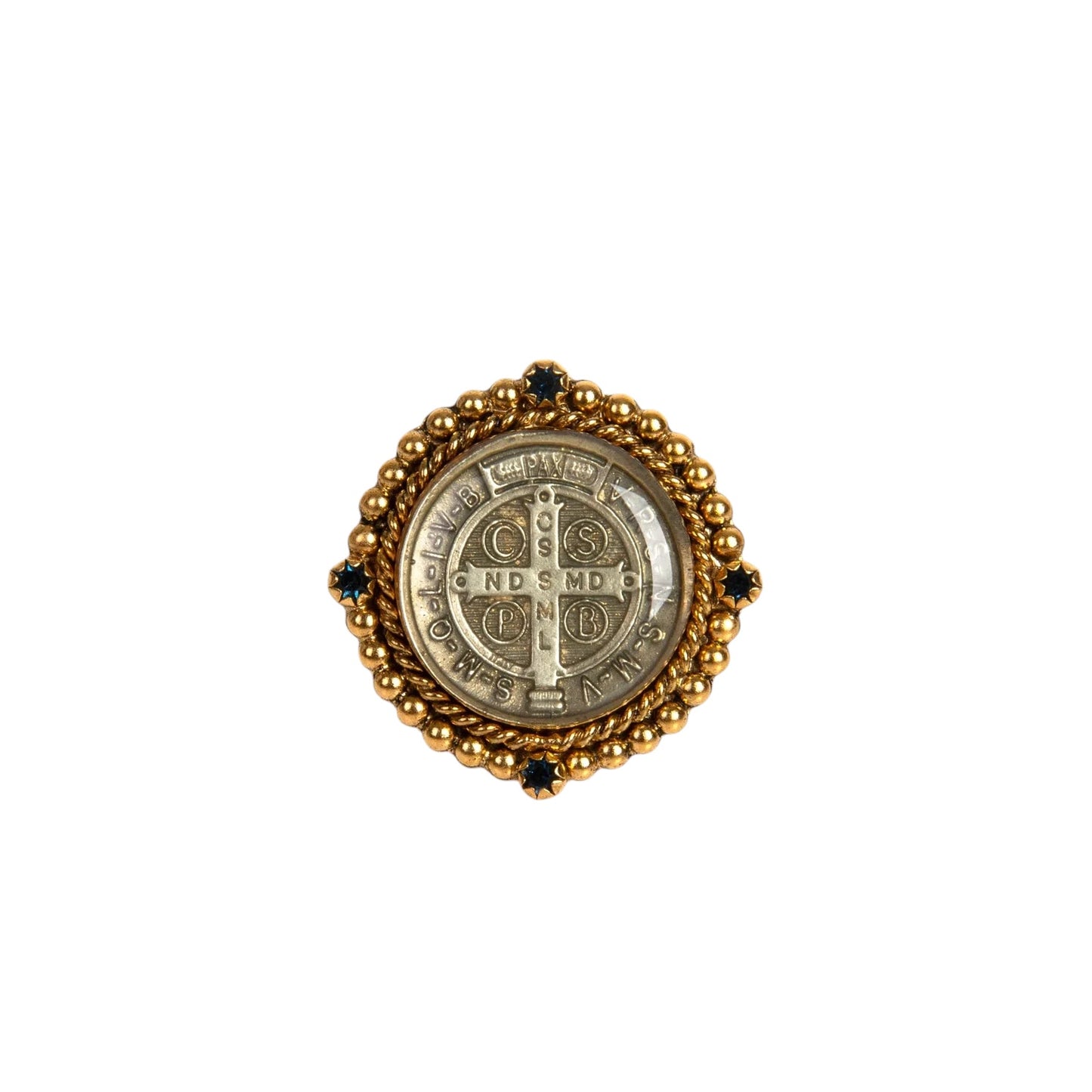 VIRGINS SAINTS & ANGELS VSA Grande San Benito Ring Gold Size 7