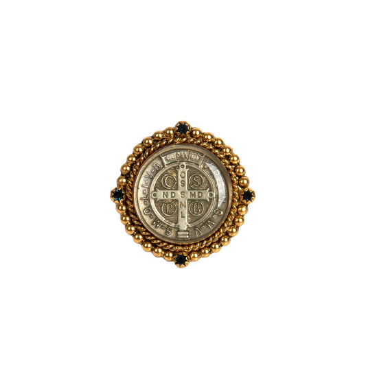 VIRGINS SAINTS & ANGELS VSA Grande San Benito Ring Gold Size 7
