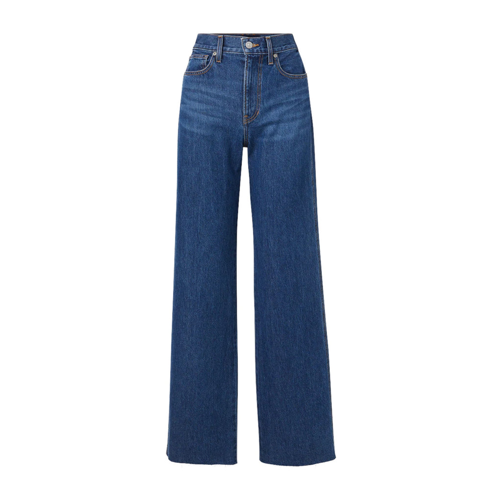 VERONICA BEARD Taylor Relaxed Wide Leg High Rise in Bright Blue 24 Veronica Beard