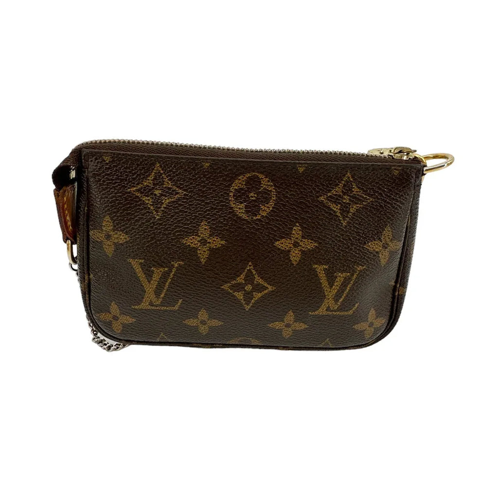 LOUIS VUITTON Pochette Accessoires Monogram Canvas Mini - flyKAMP