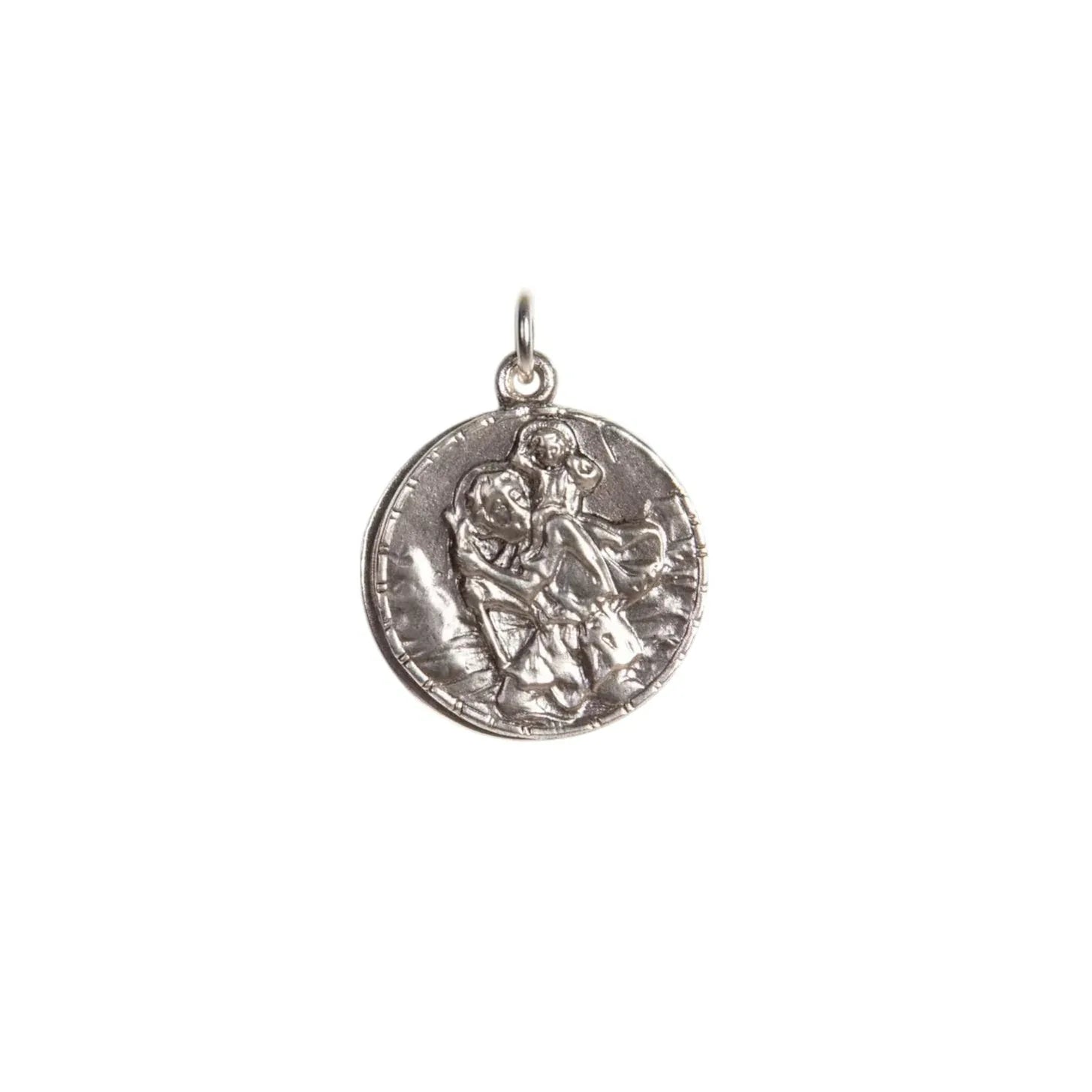 VIRGINS SAINTS & ANGELS VSA Saint Christopher Locket in Silver - flyKAMP