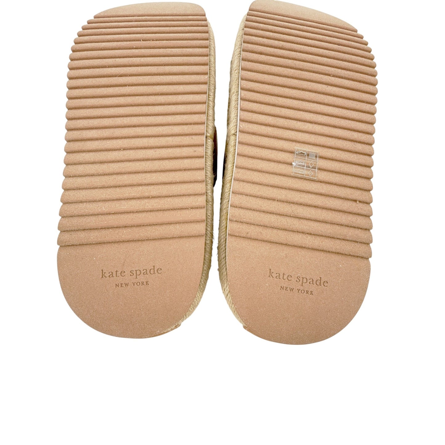 KATE SPADE New York Piper Flatform Espadrilles in Light Fawn 6.5