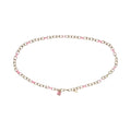 KATE SPADE New York Lock & Spade Chain Link Belt in Pink S/M - flyKAMP