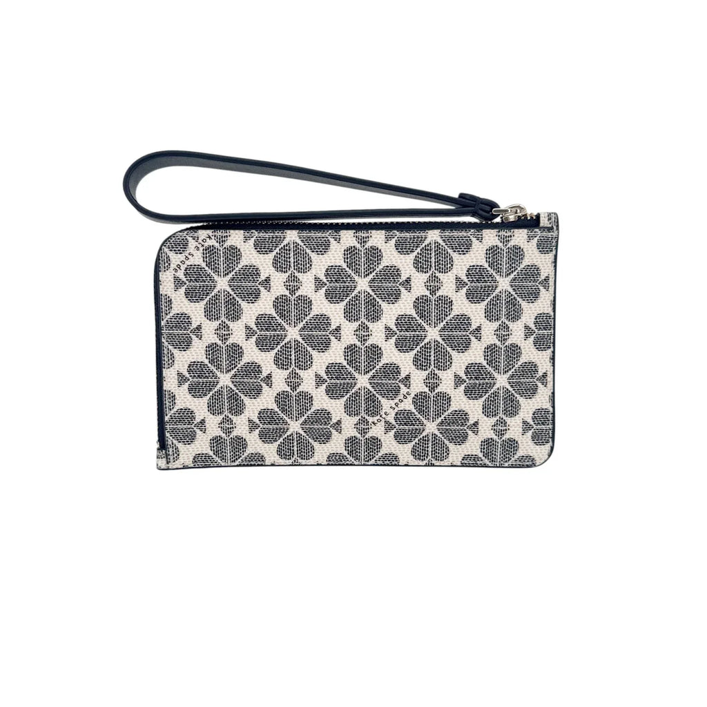 KATE SPADE New York Lucy Spade Flower Small L-Zip Wristlet - flyKAMP