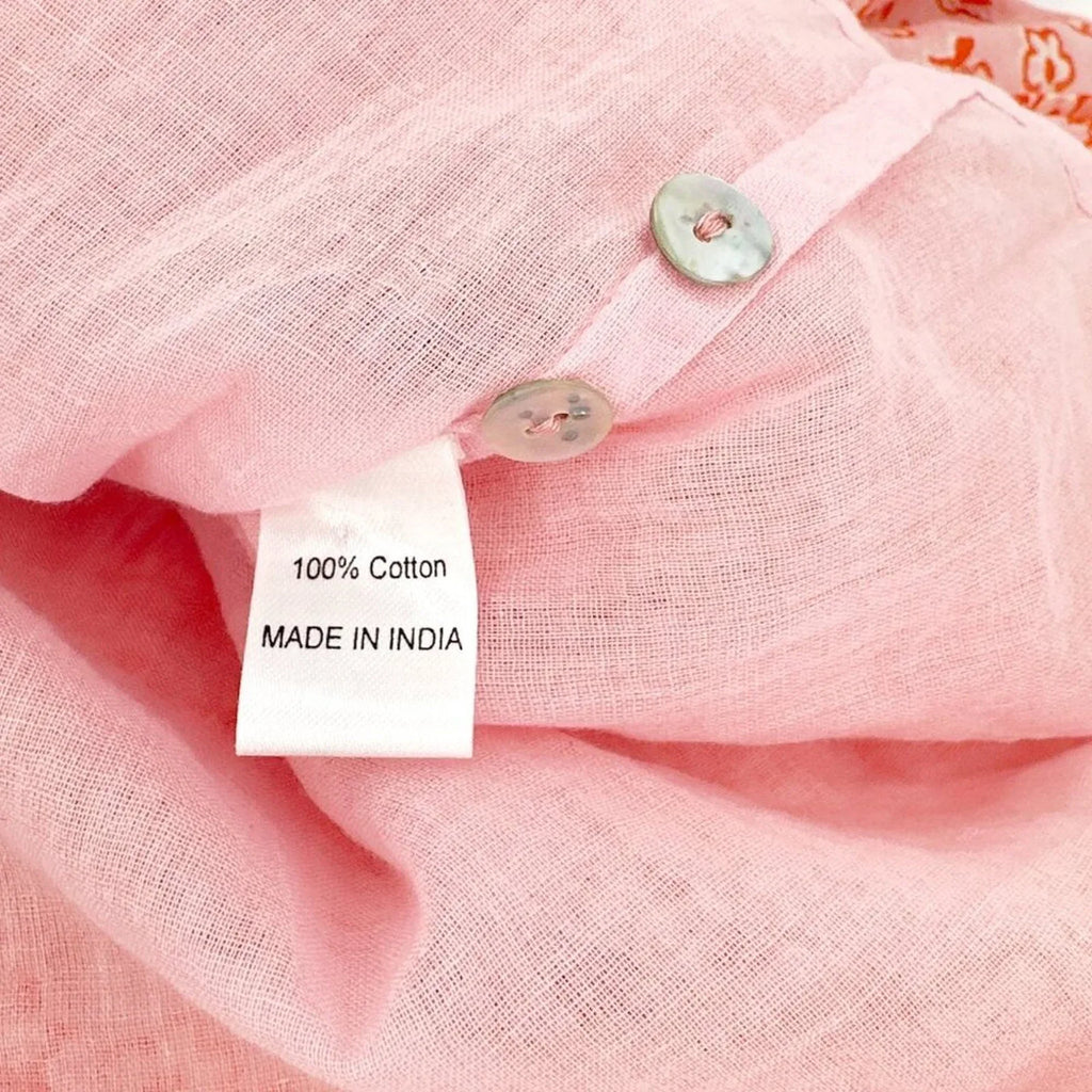 BANJANAN Rhonda Dress Scattered Daisy Orchid Pink S - flyKAMP
