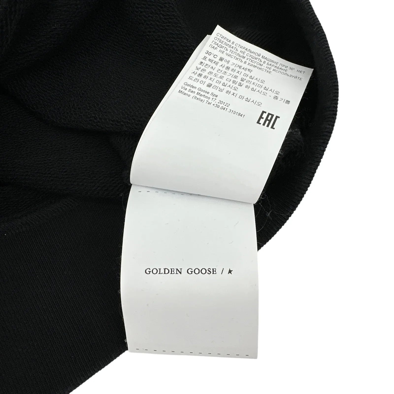 GOLDEN GOOSE Embroidered Logo Sweatshirt S - flyKAMP