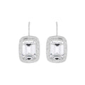 SILPADA Moments to Shine Drop Earrings White Cubic Zirconia