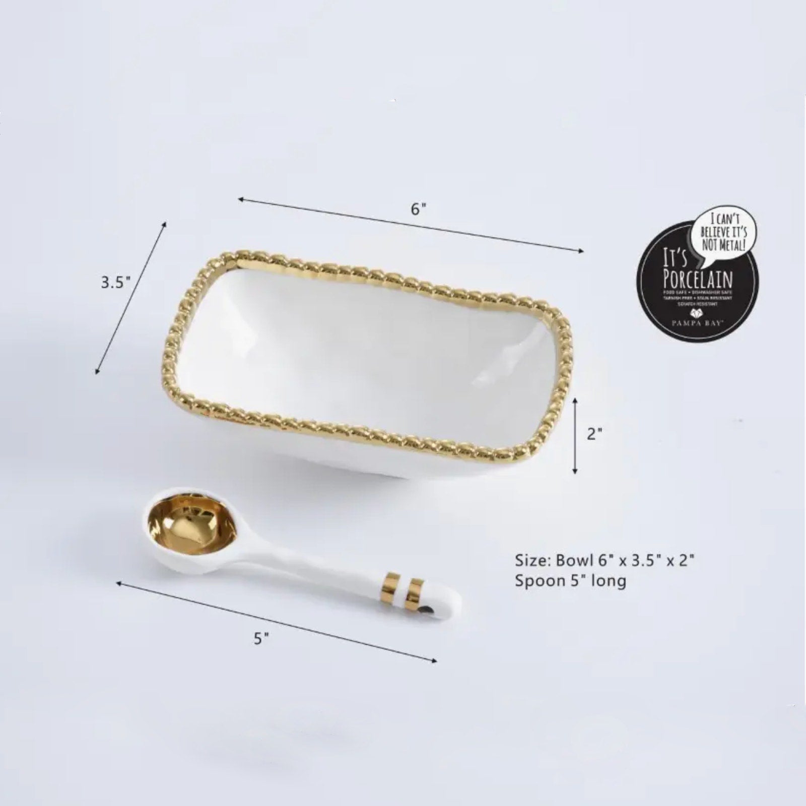 PAMPA BAY Golden Salerno The Golden Beaded Set Pampa Bay