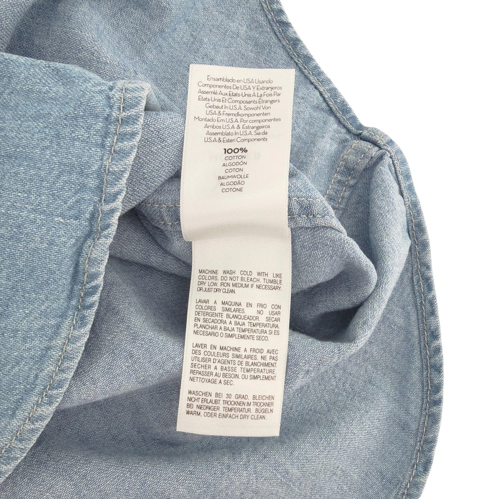 MOTHER All My Exes Denim Shirt in Let's Be Pacific XS Mother