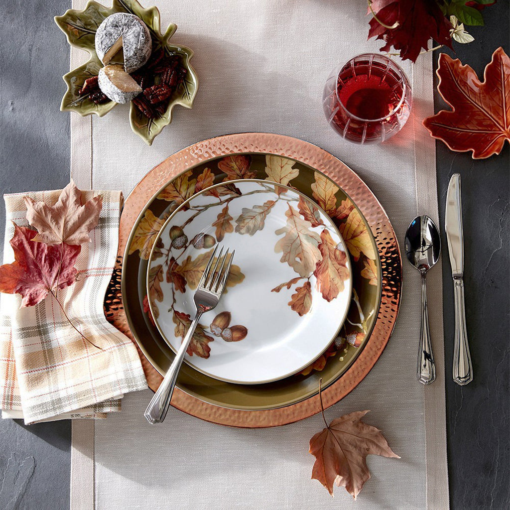 WILLIAMS-SONOMA Hammered Copper Charger Plates Set 2 of 4 Williams-Sonoma