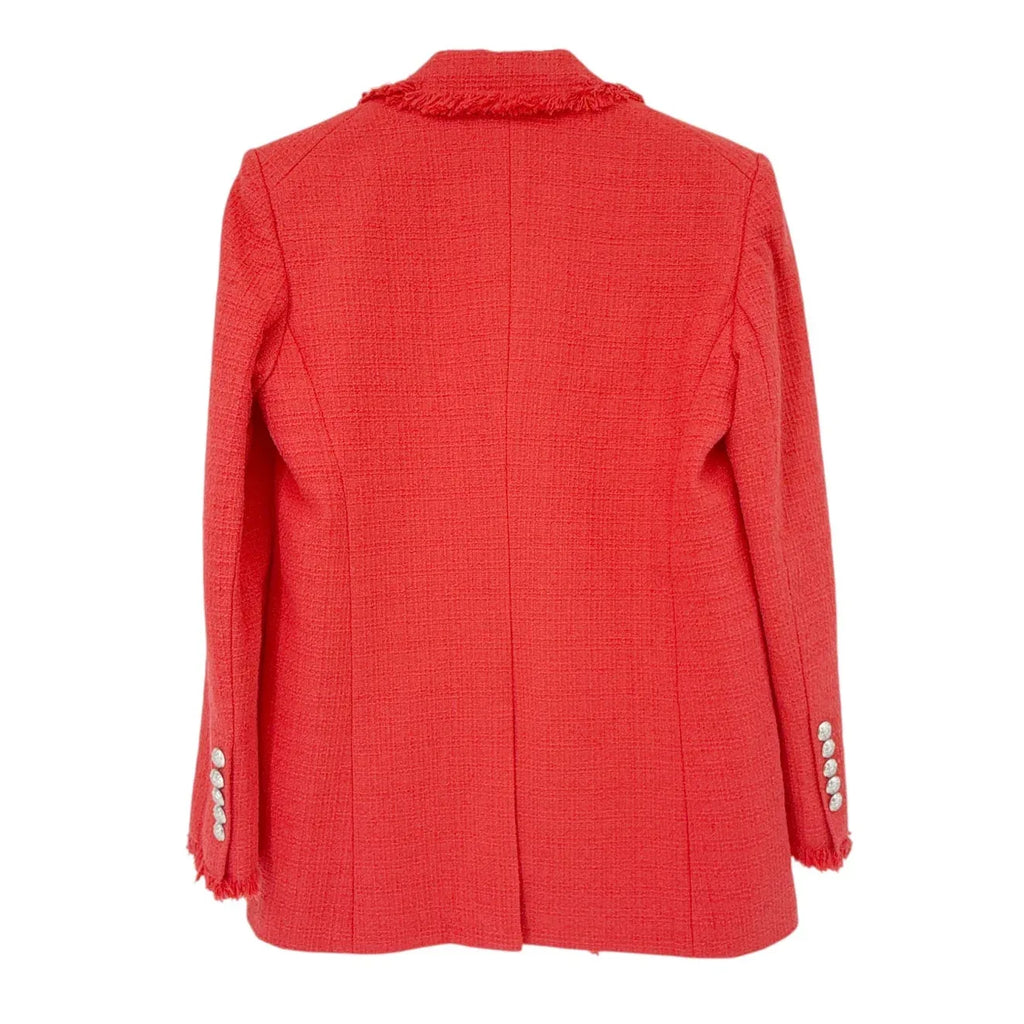VERONICA BEARD Nayeli Dickey Jacket in Watermelon 8|M - flyKAMP