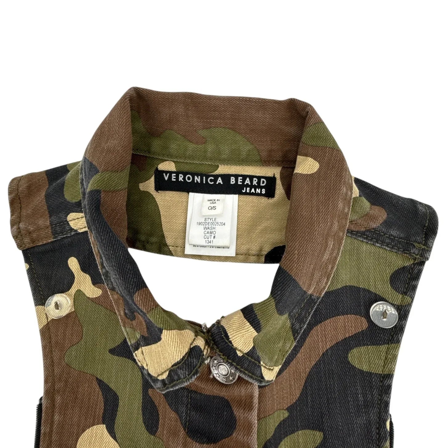 VERONICA BEARD Slate Camo Dickey - flyKAMP