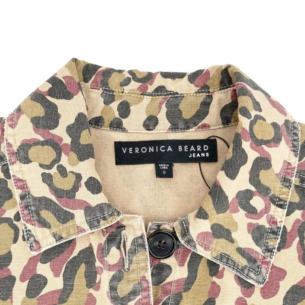 VERONICA BEARD Mercer Leopard Print Jacket S - flyKAMP
