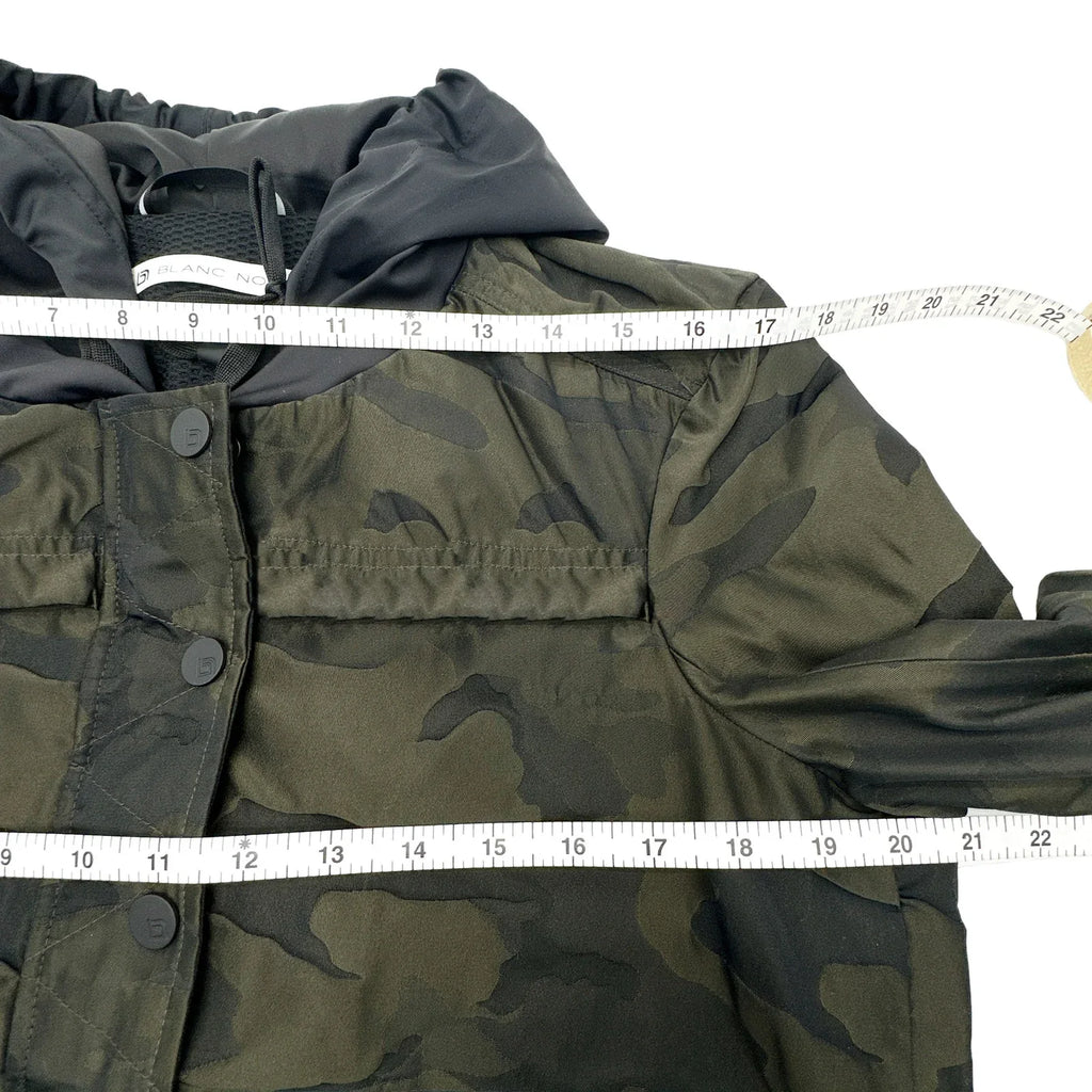BLANC NOIR Skyfall Aviator Jacket in Olive Camo S - flyKAMP
