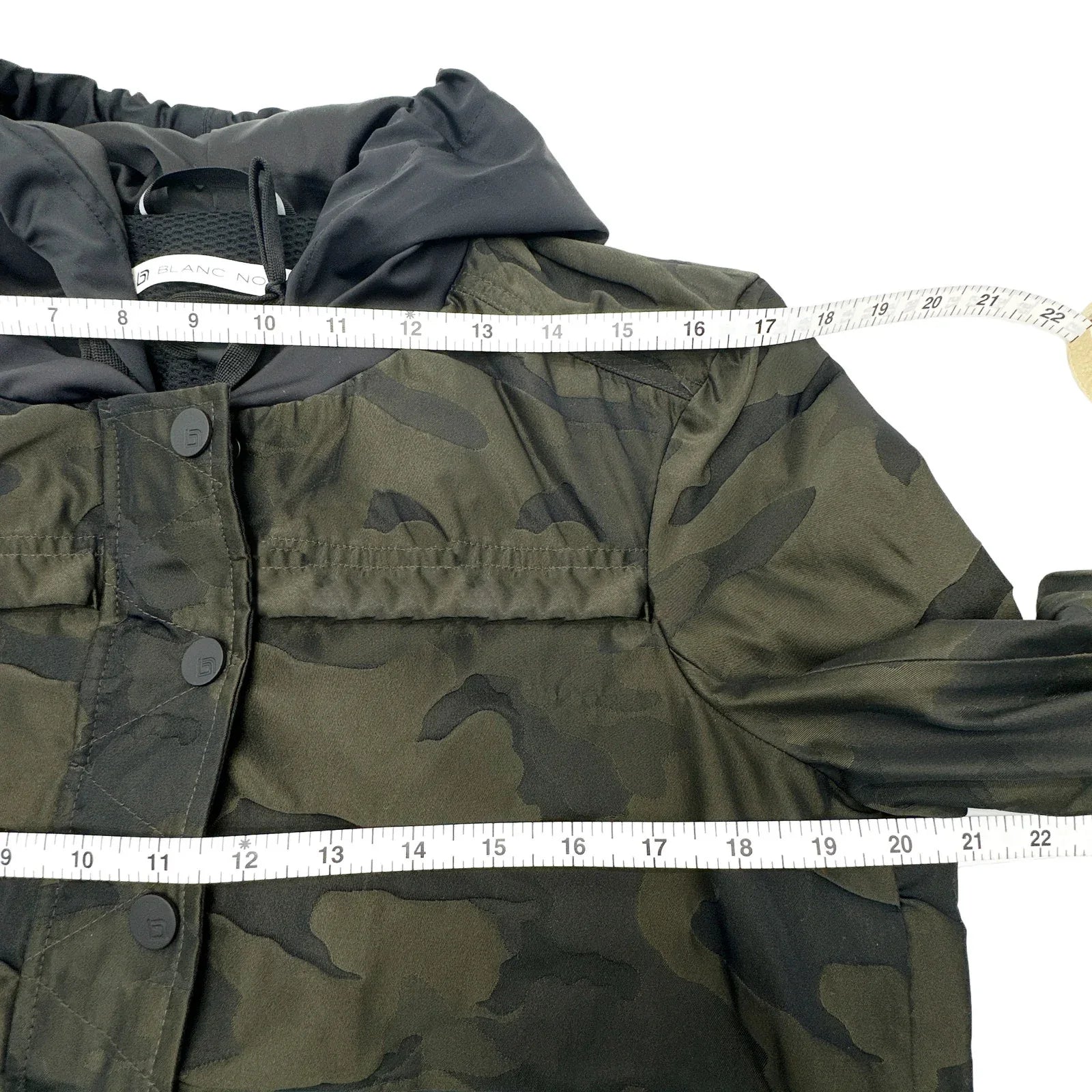 BLANC NOIR Skyfall Aviator Jacket in Olive Camo S - flyKAMP