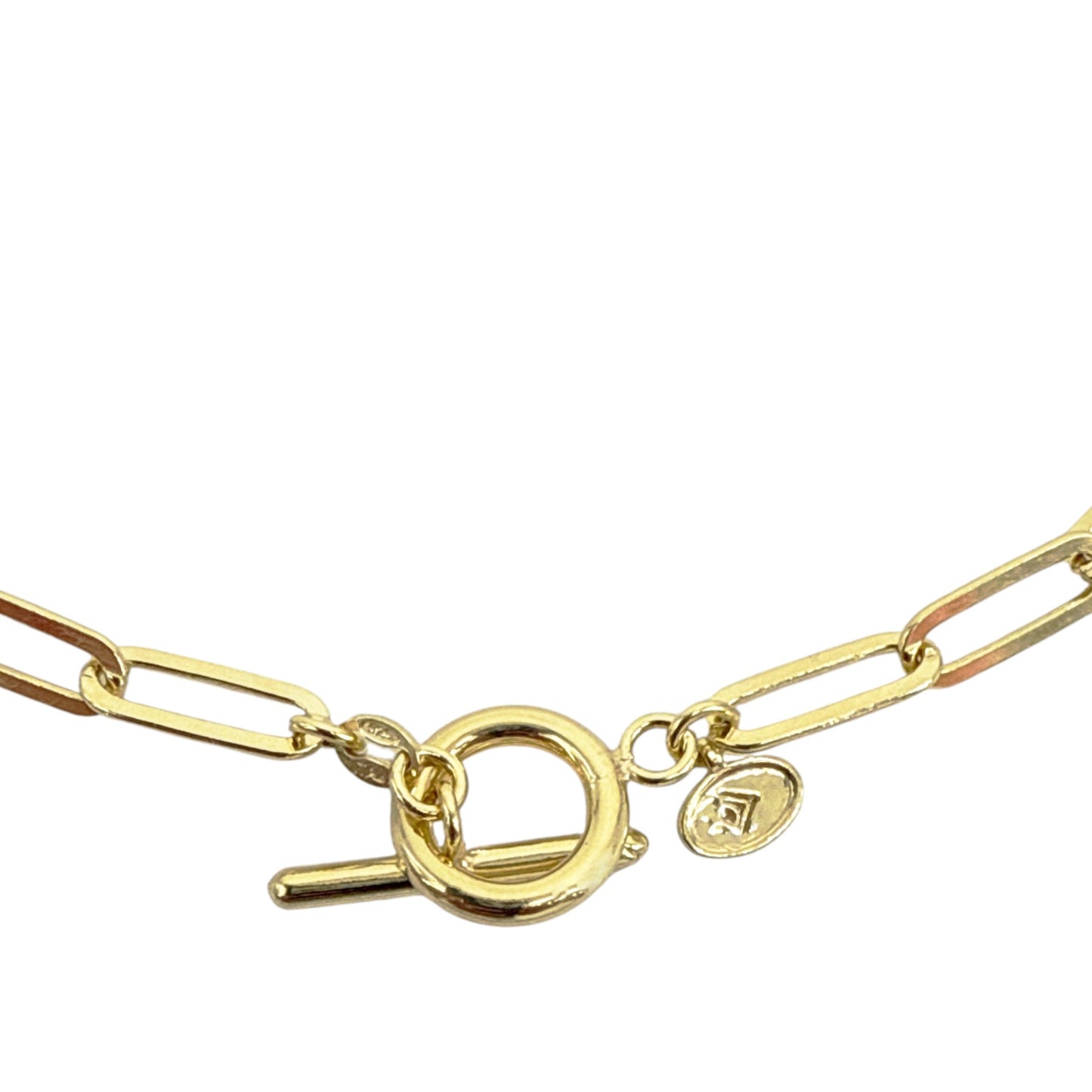 SILPADA Let’s Link Chain Necklace in Gold Plated Silver 17”