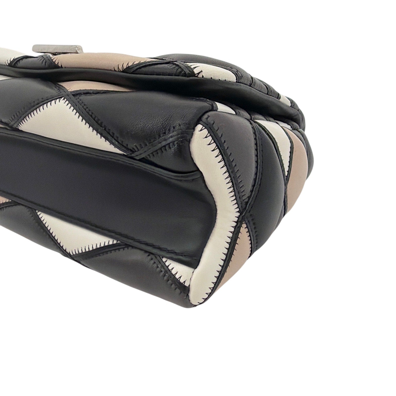 LOUIS VUITTON Leather GO-14 PM Patchwork Malletage Pattern Louis Vuitton