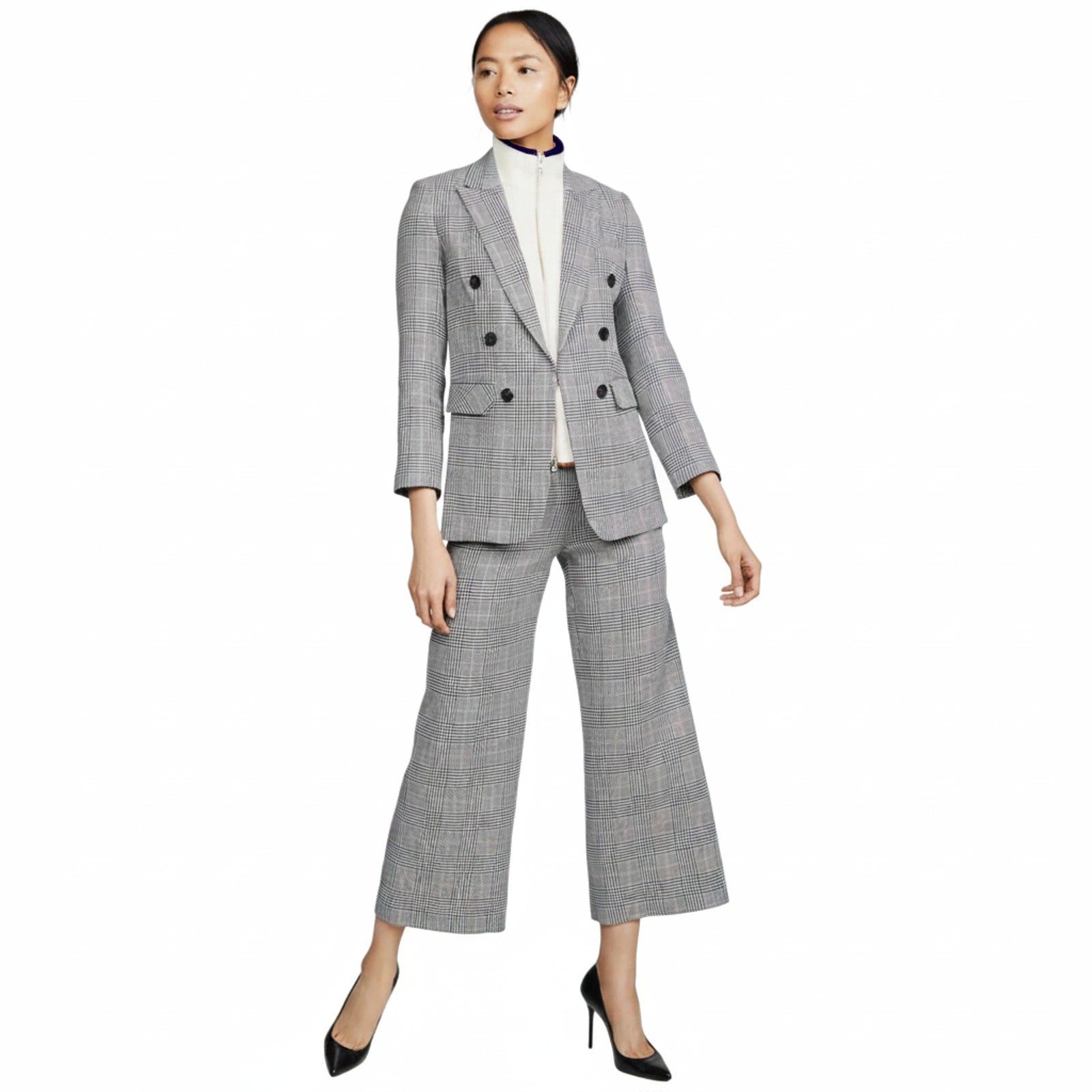 VERONICA BEARD Erika Dickey in Ivory & Navy Veronica Beard