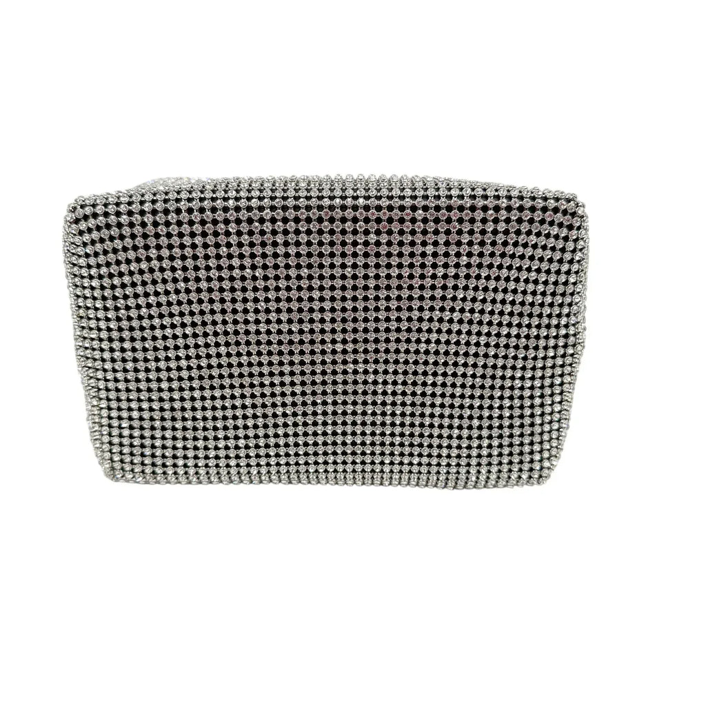 EERA Moon Bag Crystal Mesh with Lilac Snap Hook - flyKAMP