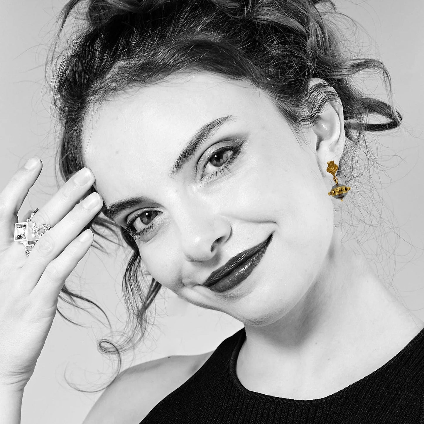 VIRGINS SAINTS & ANGELS VSA Vivienne Orb Earrings