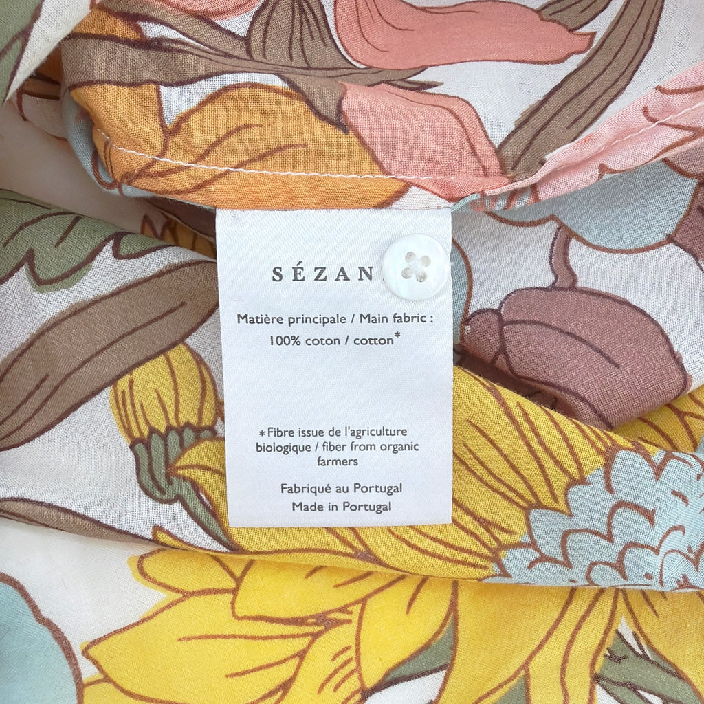 SEZANE Chemise Pierro Shirt in 70's Boho FR40|US8|L Sézane